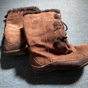 North Face Suede Boot Prima Soft women’s sz 7.5